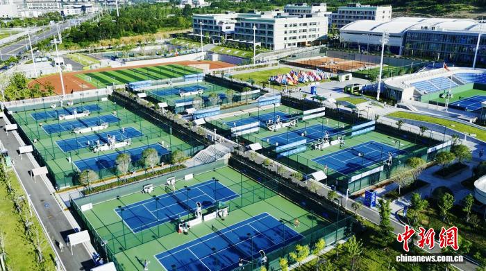 京山举办大学生网球赛 展现体教融合成果