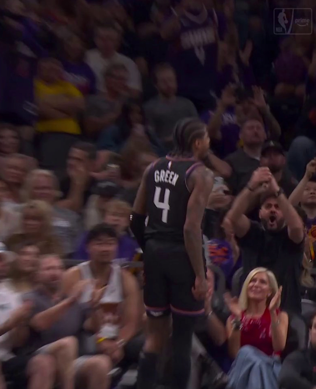 太阳力克勇士杰伦·格林爆发助球队终结赛季征程